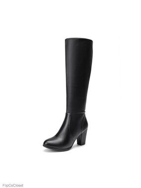 Women's Knee High Tall Riding Boots Heeled Winter Fall Boots